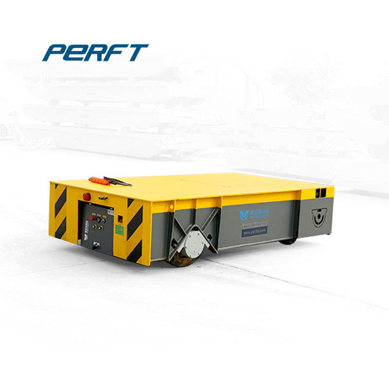 on-rail transfer carts with industrial turntables